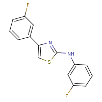 CAS: 887267-12-1 | PC1469 | 2-(3-Fluorophenyl)amino-4-(3-fluorophenyl)thiazole