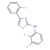 CAS:887267-14-3 | PC1471 | 2-(2,3-Difluorophenyl)amino-4-(2-fluorophenyl)thiazole