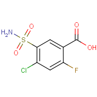 CAS:4793-22-0 | PC1482 | 4-Chloro-2-fluoro-5-sulphamoylbenzoic acid