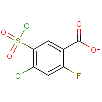 CAS:56447-54-2 | PC1531 | 4-Chloro-5-chlorosulphonyl-2-fluorobenzoic acid