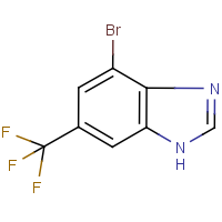 CAS:175135-14-5 | PC1594E | 4-Bromo-6-(trifluoromethyl)-1H-benzimidazole