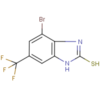 CAS:175135-17-8 | PC1595 | 4-Bromo-6-(trifluoromethyl)benzimidazole-2-thiol