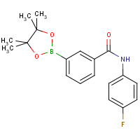 CAS:850567-58-7 | PC1606 | 3-[(4-Fluorophenyl)aminocarbonyl]benzeneboronic acid, pinacol ester