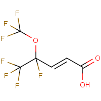 CAS:261760-20-7 | PC1655 | 4,5,5,5-Tetrafluoro-4-(trifluoromethoxy)pent-2-enoic acid