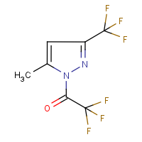 CAS: 261778-40-9 | PC1667 | 5(3)-Methyl-1-(trifluoroacetyl)-3(5)-(trifluoromethyl)pyrazole
