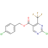 CAS: 175137-30-1 | PC1695 | 4-Chlorobenzyl-2-chloro-4-(trifluoromethyl)pyrimidine-5-carboxylate