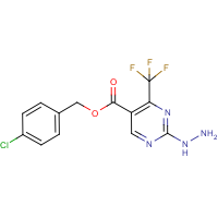 CAS:175137-33-4 | PC1698 | 4-Chlorobenzyl 2-hydrazino-4-(trifluoromethyl)pyrimidine-5-carboxylate