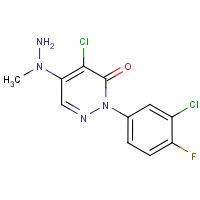 CAS:175135-72-5 | PC1704 | 4-Chloro-2-(3-chloro-4-fluorophenyl)-5-(1-methylhydrazino)-3(2H)-pyridazinone