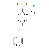 CAS:850623-43-7 | PC1721 | Potassium (4-benzyloxy-2-methylphenyl)trifluoroborate