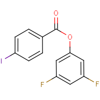 CAS:314080-15-4 | PC1764 | 4-Iodophenyl 3,5,-difluorobenzoate