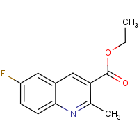 CAS: 282540-26-5 | PC1804 | Ethyl 6-fluoro-2-methylquinoline-3-carboxylate