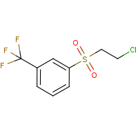 CAS:175203-09-5 | PC1813 | 2-Chloroethyl 3-[(trifluoromethyl)phenyl] sulphone