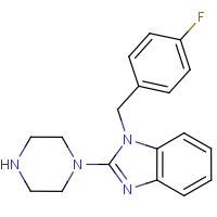 CAS:142617-98-9 | PC1839 | 1-(4-Fluorobenzyl)-2-(piperazin-1-yl)-1H-benzimidazole