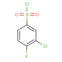 CAS: 91170-93-3 | PC1860E | 3-Chloro-4-fluorobenzenesulphonyl chloride