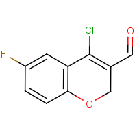CAS: 105799-69-7 | PC1863H | 4-Chloro-6-fluoro-2H-benzopyran-3-carboxaldehyde