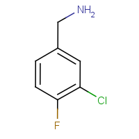 CAS: 72235-56-4 | PC1864F | 3-Chloro-4-fluorobenzylamine