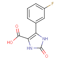 CAS:887267-58-5 | PC1867 | 5-(3-fluorophenyl)-2-oxo-2,3-dihydro-1H-imidazole-4-carboxylic acid