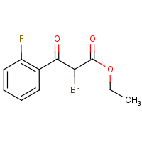 CAS: 887267-59-6 | PC1871 | Ethyl 2-bromo-3-(2-fluorophenyl)-3-oxopropanoate