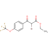 CAS: 887267-61-0 | PC1873 | Ethyl 2-bromo-3-oxo-3-[4-(trifluoromethoxy)phenyl]propanoate
