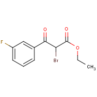 CAS: 887267-62-1 | PC1876 | Ethyl 2-bromo-3-oxo-3-(3-fluorophenyl)propanoate