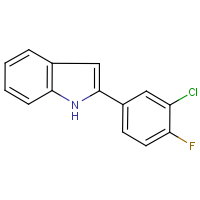 CAS:1868-88-8 | PC1884T | 2-(3-Chloro-4-fluorophenyl)indole