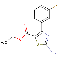 CAS:887267-78-9 | PC1907 | Ethyl 2-amino-4-(3-fluorophenyl)-1,3-thiazole-5-carboxylate