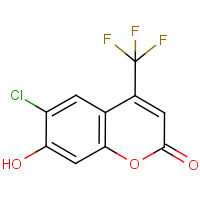 CAS:119179-66-7 | PC1931C | 6-chloro-7-hydroxy-4-(trifluoromethyl)coumarin