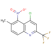 CAS: 175203-61-9 | PC1936M | 4-Chloro-6-methyl-5-nitro-2-(trifluoromethyl)quinoline