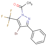CAS: 1017793-50-8 | PC1948 | 1-Acetyl-4-bromo-3-phenyl-5-(trifluoromethyl)-1H-pyrazole