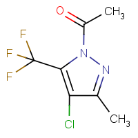 CAS:1017793-54-2 | PC1952 | 1-Acetyl-4-chloro-3-methyl-5-(trifluoromethyl)-1H-pyrazole