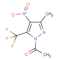 CAS: 1017793-88-2 | PC1969 | 1-Acetyl-3-methyl-4-nitro-5-(trifluoromethyl)-1H-pyrazole