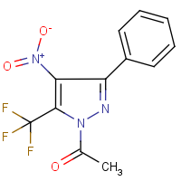 CAS:1017793-90-6 | PC1971 | 1-Acetyl-4-nitro-3-phenyl-5-(trifluoromethyl)-1H-pyrazole