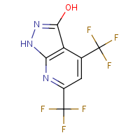 CAS:89990-37-4 | PC200034 | 4,6-Bis(trifluoromethyl)-3-hydroxy-1H-pyrazolo[3,4-b]pyridine