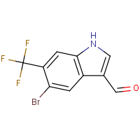 CAS:1423757-77-0 | PC200047 | 5-Bromo-6-(trifluoromethyl)-1H-indole-3-carbaldehyde