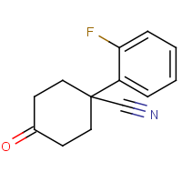 CAS: 179064-61-0 | PC200055 | 1-(2-Fluorophenyl)-4-oxocyclohexane-1-carbonitrile
