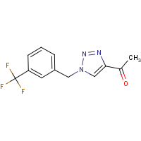 CAS: 1443291-23-3 | PC200083 | 1-(1-{[3-(Trifluoromethyl)phenyl]methyl}-1H-1,2,3-triazol-4-yl)ethan-1-one