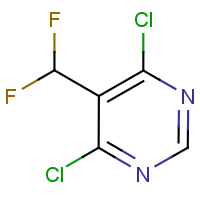 CAS:1443290-45-6 | PC200087 | 4,6-Dichloro-5-(difluoromethyl)pyrimidine