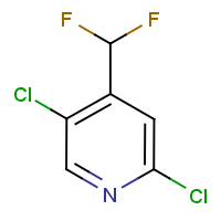 CAS:1374659-30-9 | PC200124 | 2,5-Dichloro-4-(difluoromethyl)pyridine