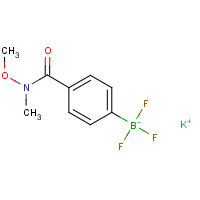 CAS:1644635-87-9 | PC200160 | Potassium trifluoro({4-[methoxy(methyl)carbamoyl]phenyl})boranuide