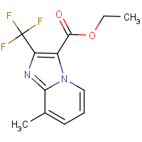 CAS:874830-63-4 | PC200166 | Ethyl 8-methyl-2-(trifluoromethyl)imidazo[1,2-a]pyridine-3-carboxylate