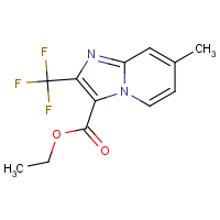 CAS:874776-54-2 | PC200170 | Ethyl 7-methyl-2-(trifluoromethyl)imidazo[1,2-a]pyridine-3-carboxylate
