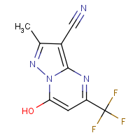 CAS:1198475-25-0 | PC200193 | 7-Hydroxy-2-methyl-5-(trifluoromethyl)pyrazolo[1,5-a]pyrimidine-3-carbonitrile