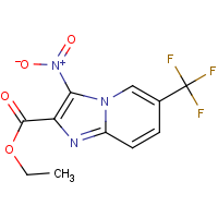 CAS:1171919-07-5 | PC200210 | Ethyl 3-nitro-6-(trifluoromethyl)imidazo[1,2-a]pyridine-2-carboxylate