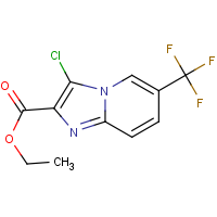 CAS:1135283-40-7 | PC200212 | Ethyl 3-chloro-6-(trifluoromethyl)imidazo[1,2-a]pyridine-2-carboxylate