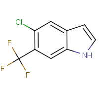 CAS:1186404-60-3 | PC200217 | 5-Chloro-6-(trifluoromethyl)-1H-indole
