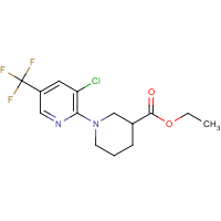 CAS:1242267-96-4 | PC200228 | Ethyl 1-[3-chloro-5-(trifluoromethyl)pyridin-2-yl]piperidine-3-carboxylate