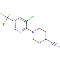 CAS:1171918-97-0 | PC200229 | 1-[3-Chloro-5-(trifluoromethyl)-2-pyridinyl]-4-piperidinecarbonitrile