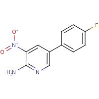 CAS:640271-51-8 | PC200240 | 5-(4-Fluorophenyl)-3-nitro-2-pyridinylamine
