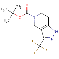 CAS:1022931-73-2 | PC200251 | 4,5,6,7-Tetrahydro-3-(trifluoromethyl)-1H-pyrazolo[4,3-c]pyridine,  N5-BOC protected
