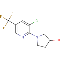 CAS:1219980-80-9 | PC200255 | 1-[3-Chloro-5-(trifluoromethyl)pyridin-2-yl]pyrrolidin-3-ol